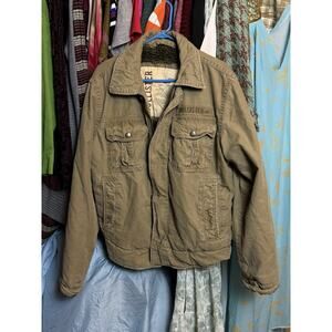 Vintage Hollister Bomber Style Coat Size Medium